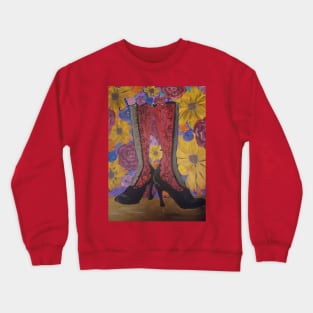 Victorian flower Crewneck Sweatshirt